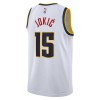 Män Denver Nuggets Tröja Nikola Jokic 15 Nike 2022-23 Association Edition Vit Swingman